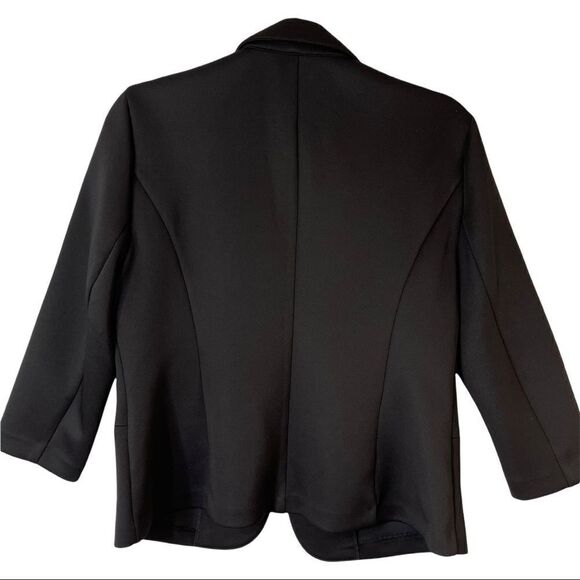 89th + Madison Black Open Blazer LARGE - Picture 3 of 12
